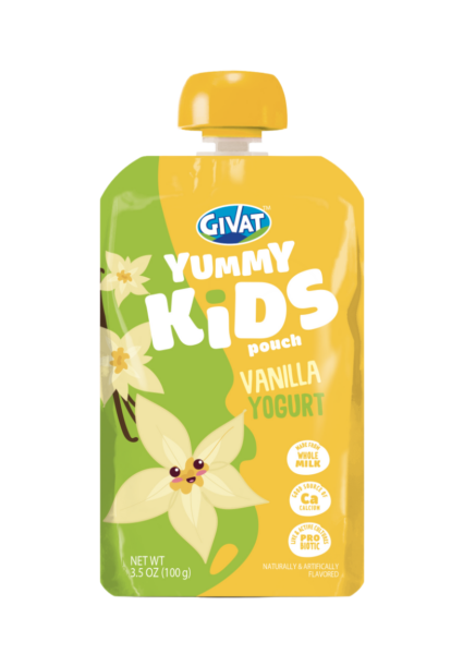 Yummy Kids Pouch Vanilla